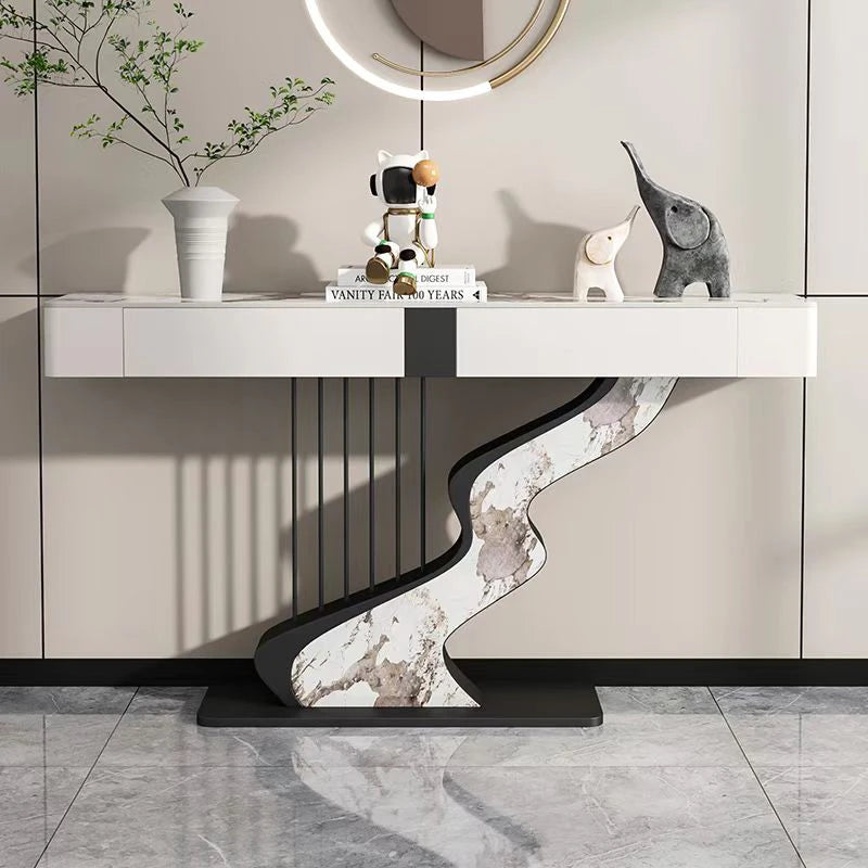Design Console Table Modern Decor Entryways Table Luxury Beauty Nordic Furniture Entrance Console Living Room Furniture