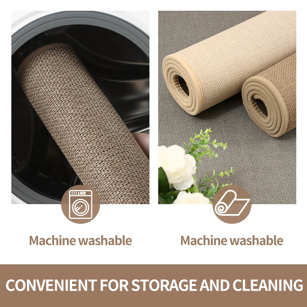 Bathroom Rugs Mats Non Slip Washable Absorbent Runner Rugs for Bathroom Floor Bath Mats