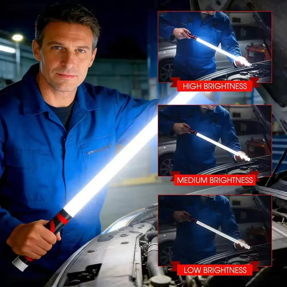 LED Light Strip Multifunctional Bendable Convenient High-power Maintenance Outdoor Flashlight Lighting Tool