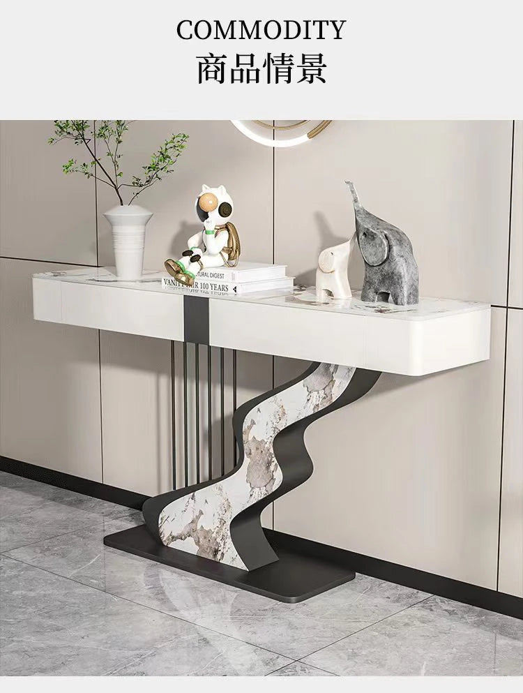 Design Console Table Modern Decor Entryways Table Luxury Beauty Nordic Furniture Entrance Console Living Room Furniture