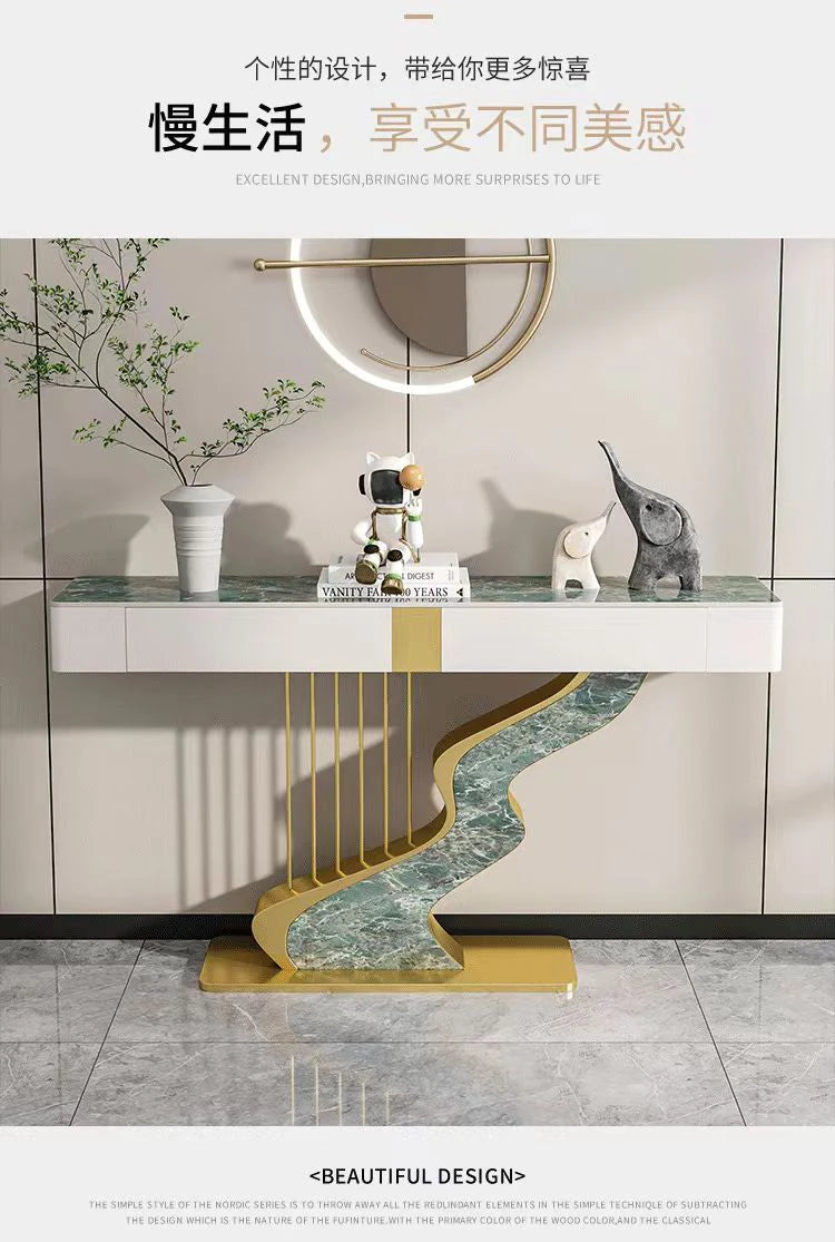 Design Console Table Modern Decor Entryways Table Luxury Beauty Nordic Furniture Entrance Console Living Room Furniture