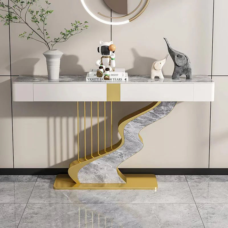 Design Console Table Modern Decor Entryways Table Luxury Beauty Nordic Furniture Entrance Console Living Room Furniture