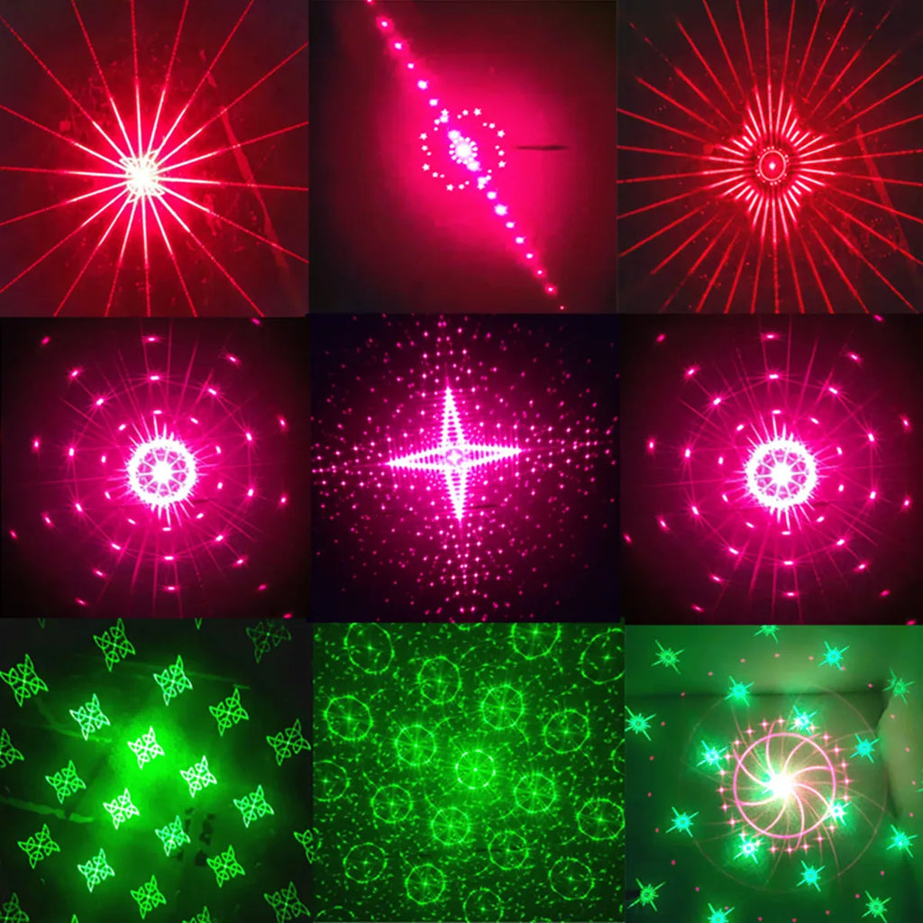Party Lights, DJ Disco Lights, Strobe Lights, Projection Projector, USB-Powered Projector Lights, Home Atmosphere Lights