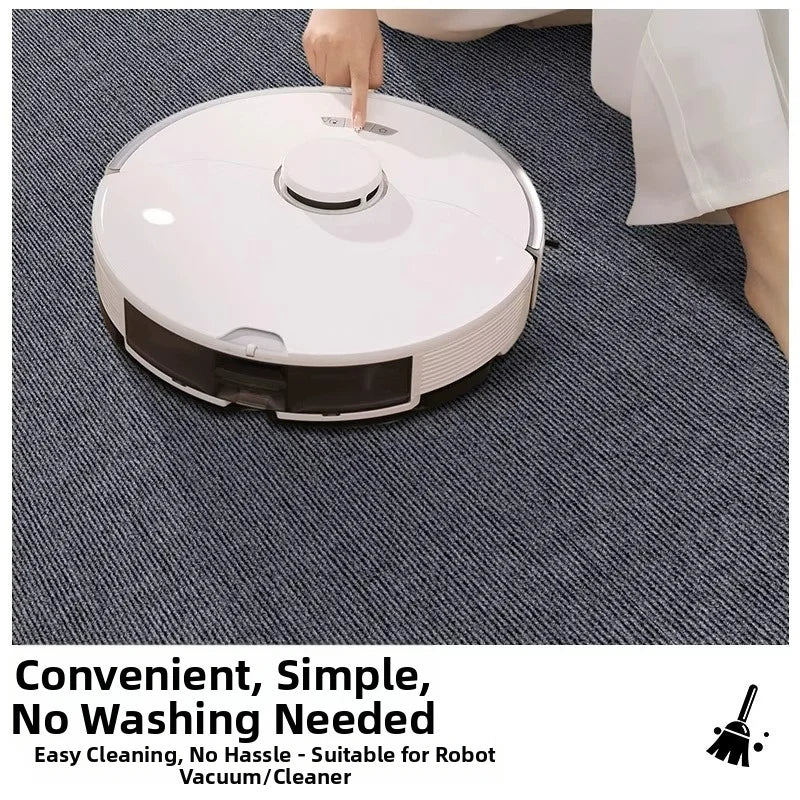 Kitchens Bedroom Rug Water Uptake Home Decor Solid Color Thickened Soundproof Carpet Shock Absorption Silent Floor Mat for Gym