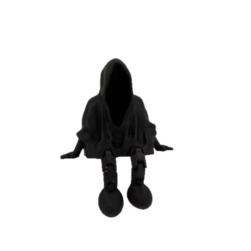 Ghost Statue Ornament Faceless Ghost 3D Printed Gothic Death Statue Home Decoration