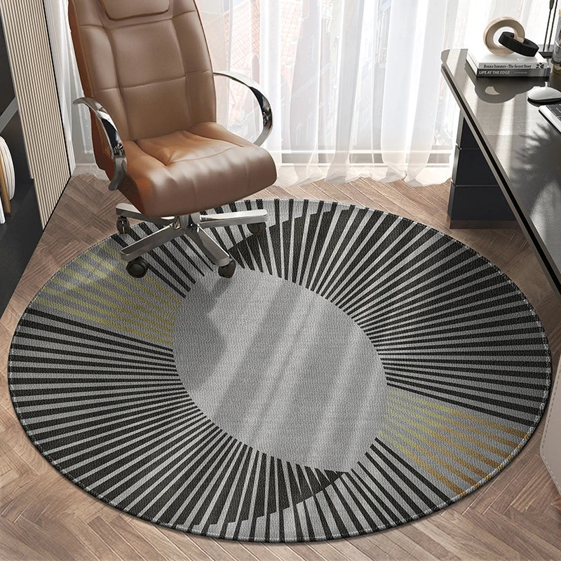 Round Rugs and Carpets for Home Living Room Decoration Teenager Bedroom Decor Carpet Sofa Coffee Table Area Rug Non-slip Mat