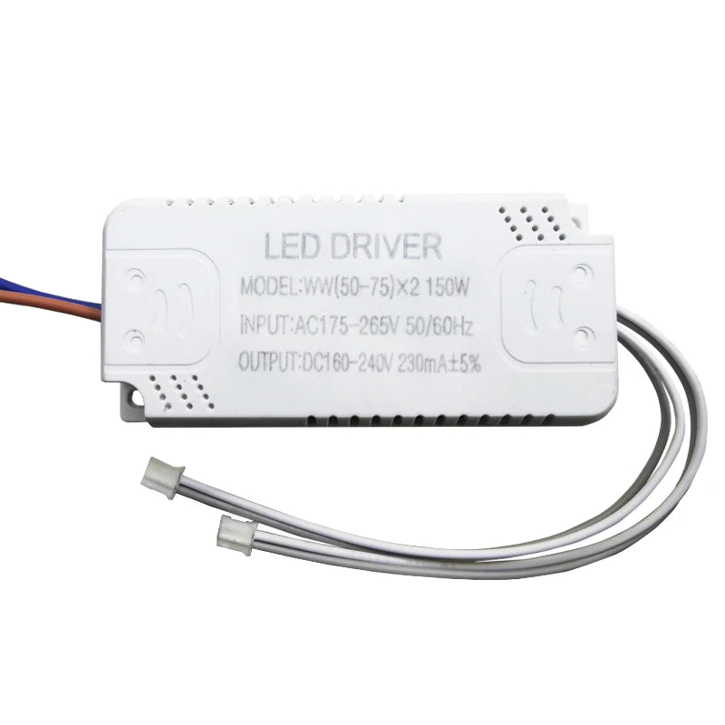 LED Driver 230mA 8-24w 24-40w 40-60w 60-80w 80-120w 100-150w LED Constant Current Driver Power Unit Supply LED Transformer