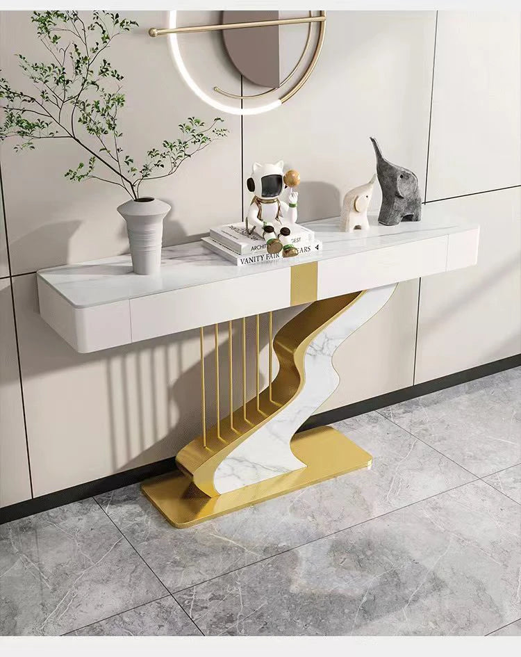 Design Console Table Modern Decor Entryways Table Luxury Beauty Nordic Furniture Entrance Console Living Room Furniture