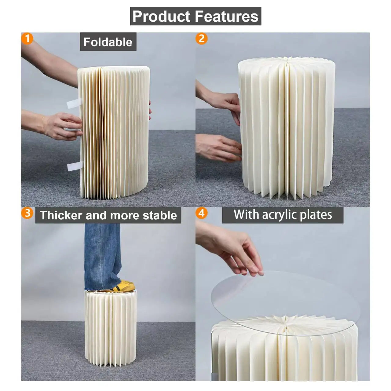 Folding Honeycomb Paper Wedding Backdrop Decor Birthday Party DIY Decor Dessert Table Cake Stand Baby Shower Decor Ramadan decor