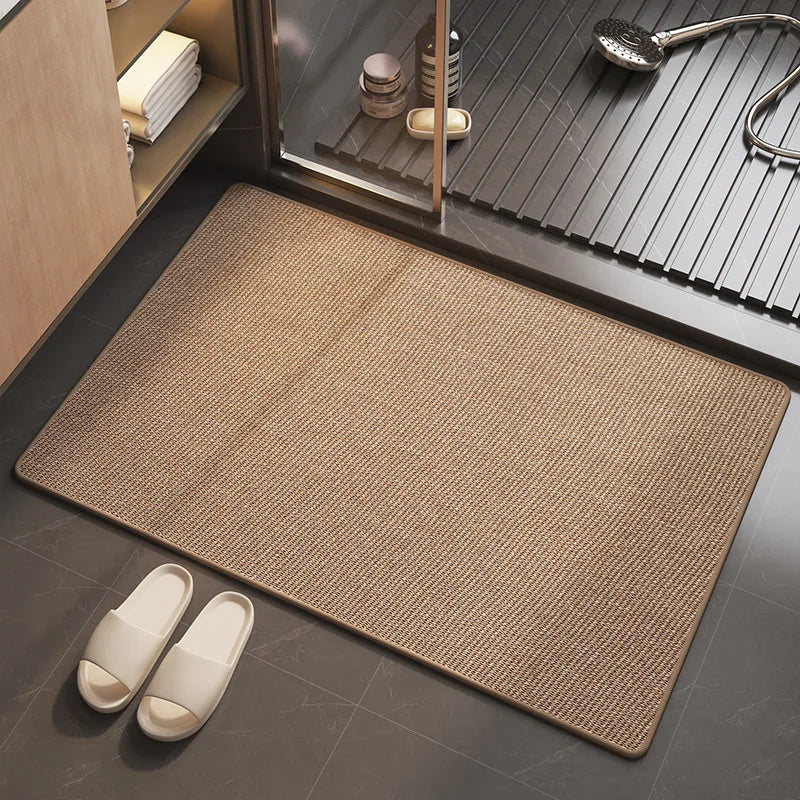 Bathroom Rugs Mats Non Slip Washable Absorbent Runner Rugs for Bathroom Floor Bath Mats