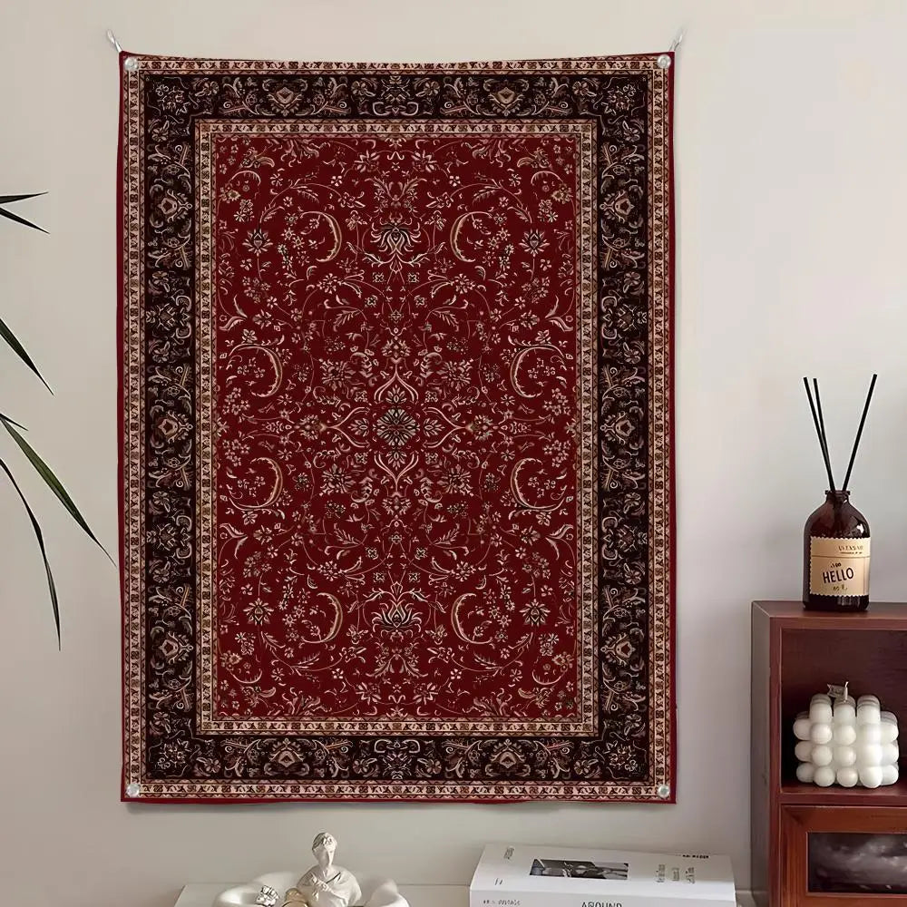 Persian Pattern Tapestry Background Art Decor For Bedroom Living Room Bar Garden Outdoor  Wall Decor
